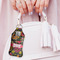 Birds & Butterflies Sanitizer Holder Keychain - Large (LIFESTYLE)