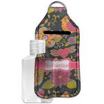 Birds & Butterflies Hand Sanitizer & Keychain Holder - Large (Personalized)