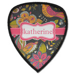 Birds & Butterflies Iron on Shield Patch A w/ Name or Text