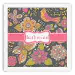 Birds & Butterflies Paper Dinner Napkins (Personalized)