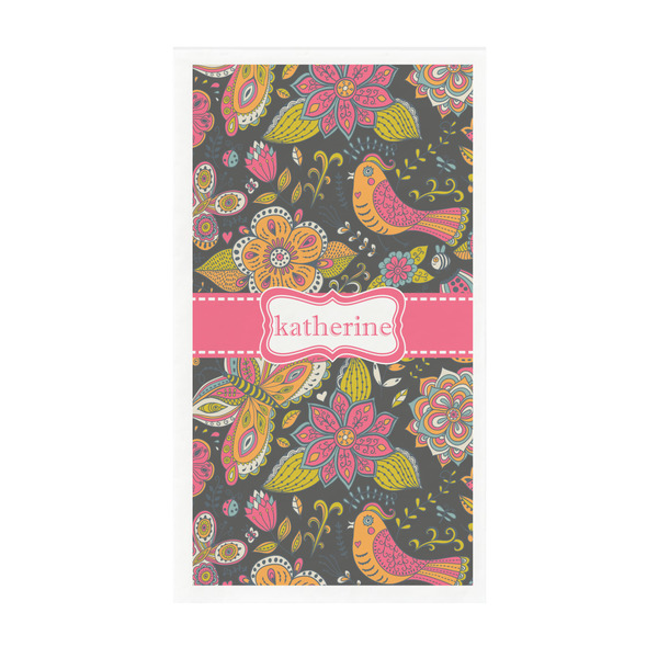 Custom Birds & Butterflies Guest Paper Towels - Full Color - Standard (Personalized)