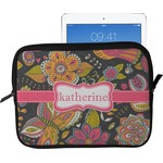 Birds & Butterflies Tablet Case / Sleeve - Large (Personalized)