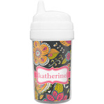 Birds & Butterflies Sippy Cup (Personalized)