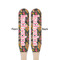 Birds & Butterflies Wooden Food Pick - Paddle - Double Sided - Front & Back