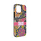 Birds & Butterflies iPhone 13 Mini Tough Case - Angle