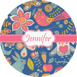 Owl & Hedgehog Multipurpose Round Labels - 1" (Personalized)