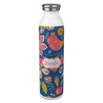 Owl & Hedgehog 20oz Stainless Steel Water Bottle - Full Print (Personalized)