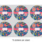 Owl & Hedgehog 3" Multipurpose Round Labels - Sheet