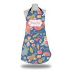 Owl & Hedgehog Apron w/ Name or Text