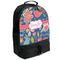 Owl & Hedgehog Large Backpack - Black - Angled View