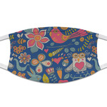 Owl & Hedgehog Cloth Face Mask (T-Shirt Fabric)