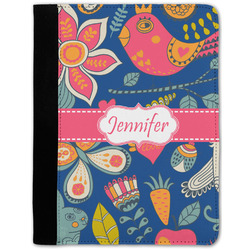 Owl & Hedgehog Notebook Padfolio - Medium w/ Name or Text