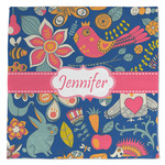 Owl & Hedgehog Microfiber Dish Towel (Personalized)