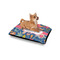 Owl & Hedgehog Outdoor Dog Beds - Small - IN CONTEXT