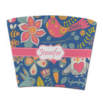 Owl & Hedgehog Party Cup Sleeve - without bottom (Personalized)