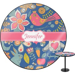 Owl & Hedgehog Round Table (Personalized)
