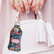 Owl & Hedgehog Sanitizer Holder Keychain - Large (LIFESTYLE)