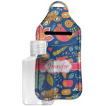 Owl & Hedgehog Hand Sanitizer & Keychain Holder - Large (Personalized)