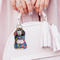 Owl & Hedgehog Sanitizer Holder Keychain - Small (LIFESTYLE)