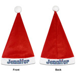 Owl & Hedgehog Santa Hat - Front & Back (Personalized)