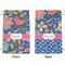 Owl & Hedgehog Small Laundry Bag - Front & Back View