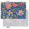 Owl & Hedgehog Tissue Paper - Heavyweight - Small - Front & Back