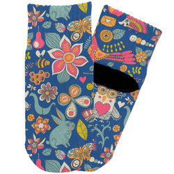 Owl & Hedgehog Toddler Ankle Socks