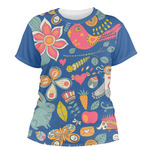 Owl & Hedgehog Women's Crew T-Shirt - 2X Large