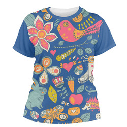 Owl & Hedgehog Women's Crew T-Shirt - Small