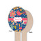 Owl & Hedgehog Wooden Food Pick - Oval - Single Sided - Front & Back