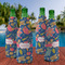 Owl & Hedgehog Zipper Bottle Cooler - Set of 4 - LIFESTYLE