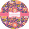 Birds & Hearts 1" Multipurpose Round Labels - Single Sticker