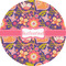 Birds & Hearts 2" Multipurpose Round Labels - Single Sticker