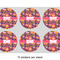 Birds & Hearts 3" Multipurpose Round Labels - Sheet