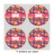 Birds & Hearts 4" Multipurpose Round Labels - Sheet