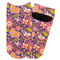 Birds & Hearts Adult Ankle Socks - Single Pair - Front and Back