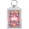 Birds & Hearts Bling Keychain (Personalized)