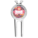 Birds & Hearts Golf Divot Tool & Ball Marker (Personalized)