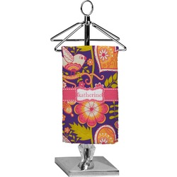 Birds & Hearts Finger Tip Towel - Full Print (Personalized)