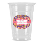 Birds & Hearts Party Cups - 16oz (Personalized)