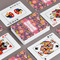 Birds & Hearts Playing Cards - Front & Back View