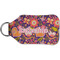 Birds & Hearts Sanitizer Holder Keychain - Small (Back)