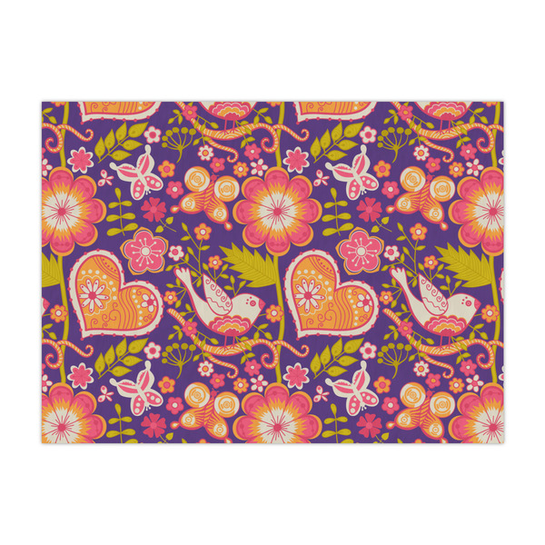 Custom Birds & Hearts Large Tissue Papers Sheets - Heavyweight