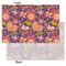 Birds & Hearts Tissue Paper - Heavyweight - Small - Front & Back