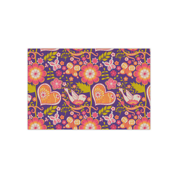 Custom Birds & Hearts Small Tissue Papers Sheets - Heavyweight