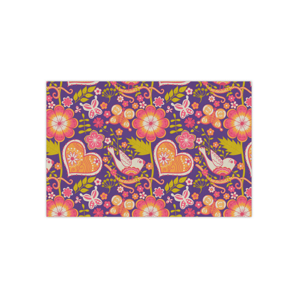 Custom Birds & Hearts Small Tissue Papers Sheets - Lightweight