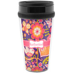 Birds & Hearts Acrylic Travel Mug without Handle (Personalized)