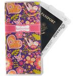 Birds & Hearts Travel Document Holder