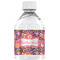 Birds & Hearts Water Bottle Label - Single Front