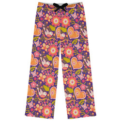 Birds & Hearts Womens Pajama Pants - XL